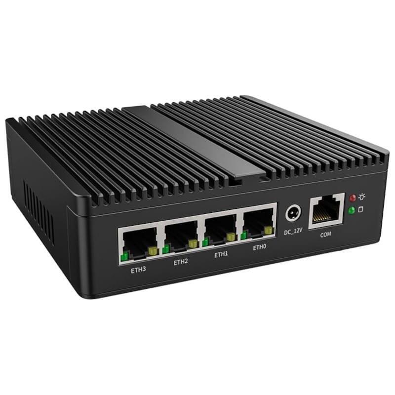 Mini Pc G30b Intel N5105 I225 V3/8gb/256gb Firewall Router Fanless 2.5gbe