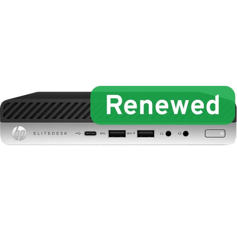 Mini Pc Reacondicionado Hp  Grade A  Elitedesk 800 G3 Dm  I5-7500  16gb  256gb Nvme  Intel Hd Graphics 630  Wifi  W11 Pro