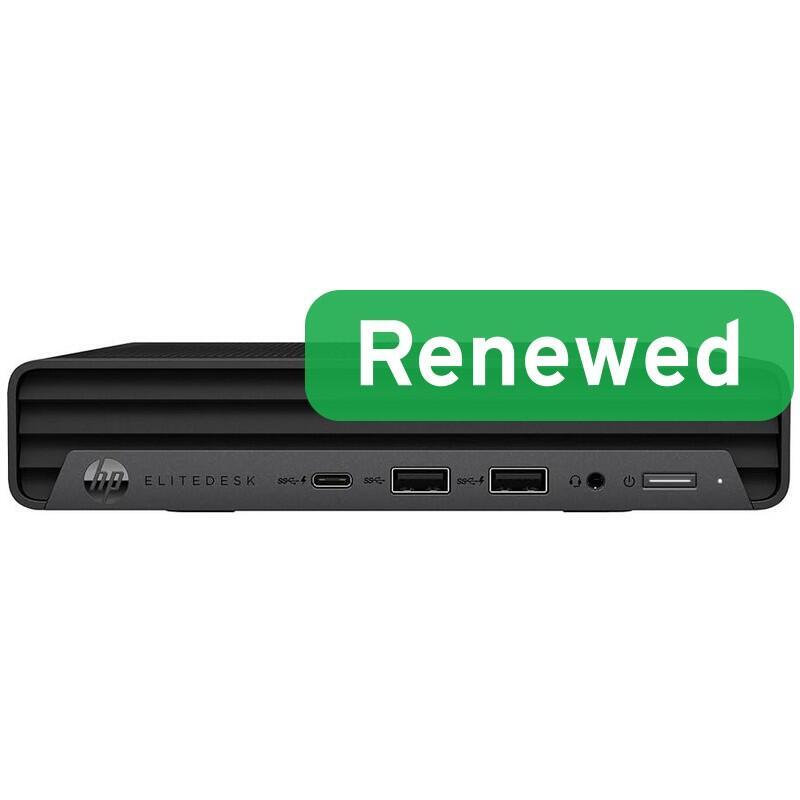 Mini Pc Reacondicionado Hp  Grade A  Elitedesk 800 G8  I5-11500t  16gb  256gb Ssd  Intel Uhd Graphics 750  Wifi  W11 Pro