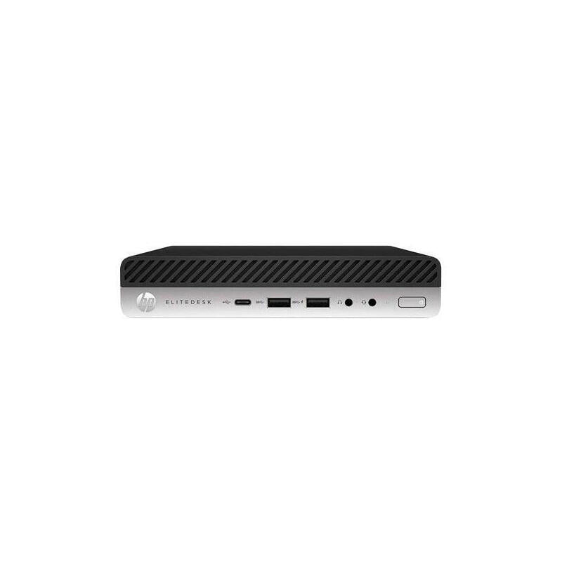 Ordenador Reacondicionado Mini Hp Elitedesk 800 G3 I5 6th 8gb 256gb M2 Win 10 Pro Sin Cable Trebol Wifi+Antena