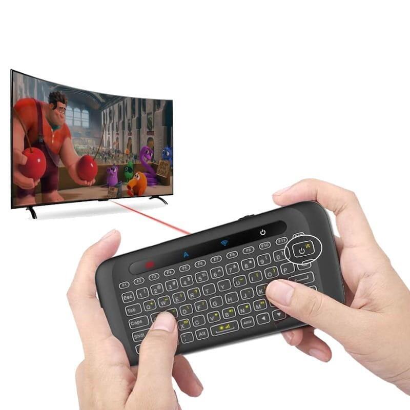 Mini Teclado Ingles  Inalámbrico H20 Retroiluminado