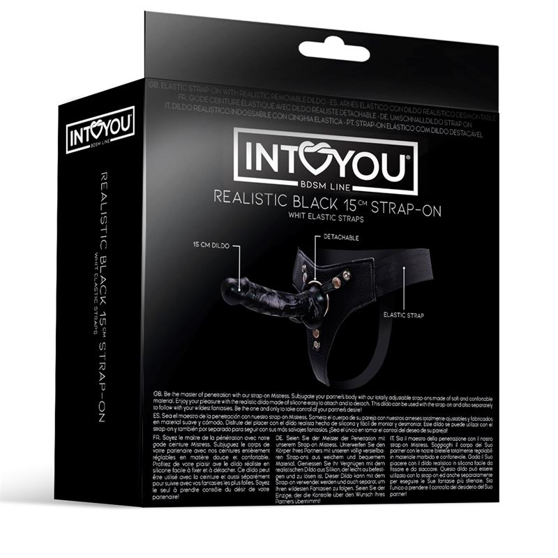 Mistress Strap-On Con Dildo De Silicona De 15cm
