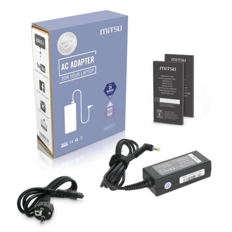 Mitsu Cargador Para Acer 19v 1.58a Zm/Ace19158