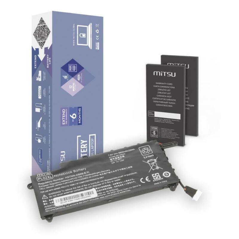 Mitsu Hp Bc/Hp-X360-11n 3800mah 29wh 7.6v