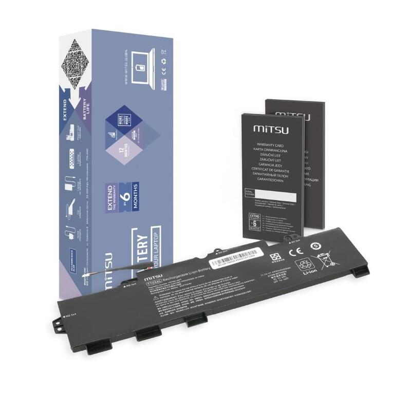 Mitsu Hp Tt03xl 755 850 G6 Elitebook 4400mah