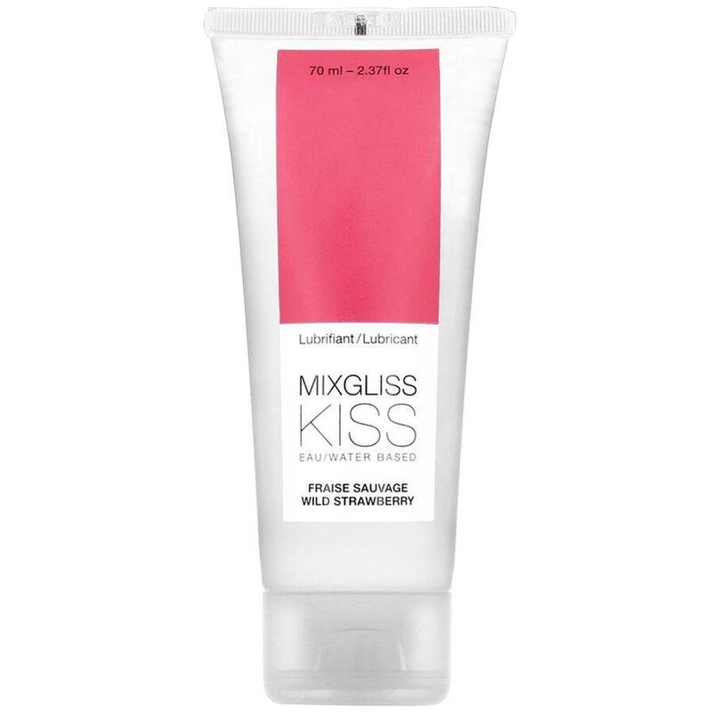 Mixgliss - Lubricante Base Agua Sabor A Fresa 70 Ml