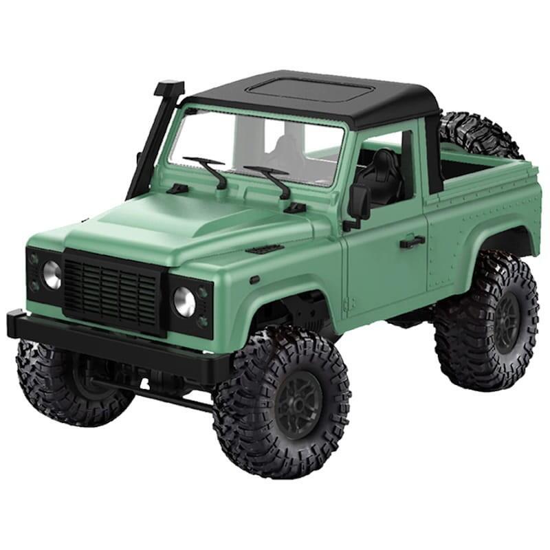Mn90 1/20 Camioneta Rc 4wd Todoterreno, Buggy Escalador De Metal Con Luces, Coche De Control Remoto, Juguete De Carreras Todoterreno 2.4g
