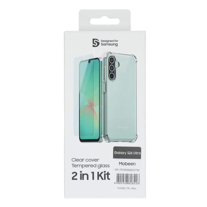 Mobeen Transparente Cover + Glass Fr Galaxy S26 Ultra