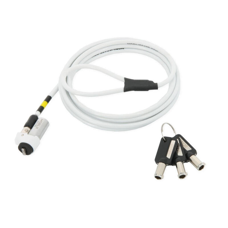 Mobilis 001329 Cable Antirrobo Blanco 1,8 M
