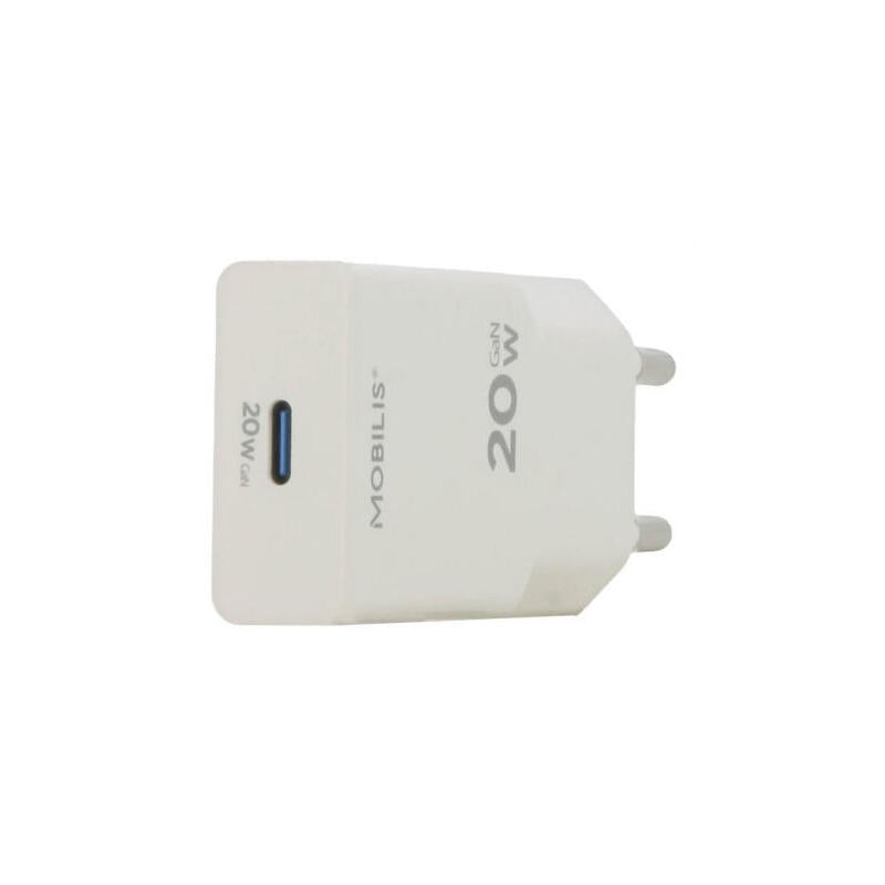 Mobilis Energia Charger 20w Wall Charger Usb-C Blanco
