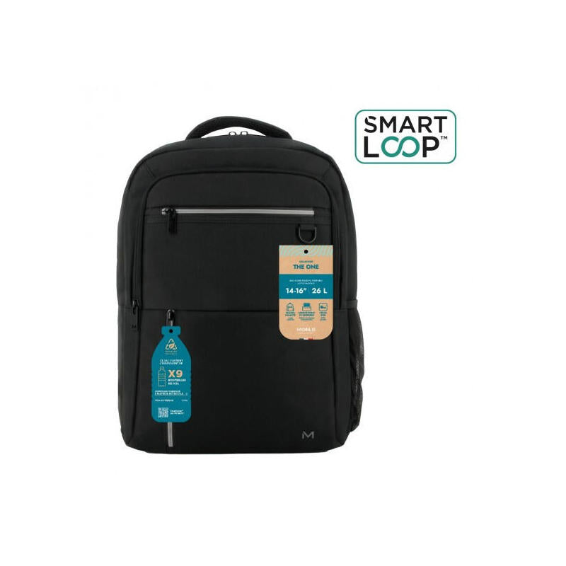 Mobilis Theone Backpack 14-16" 100% Recycled 26l Smartloop