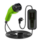 Mobilna Ladowarka Do Samochodu Elektrycznego Ev Z Regulacja 2w1 Typ2 3.5kw 230v Lcd Przenosna 4m