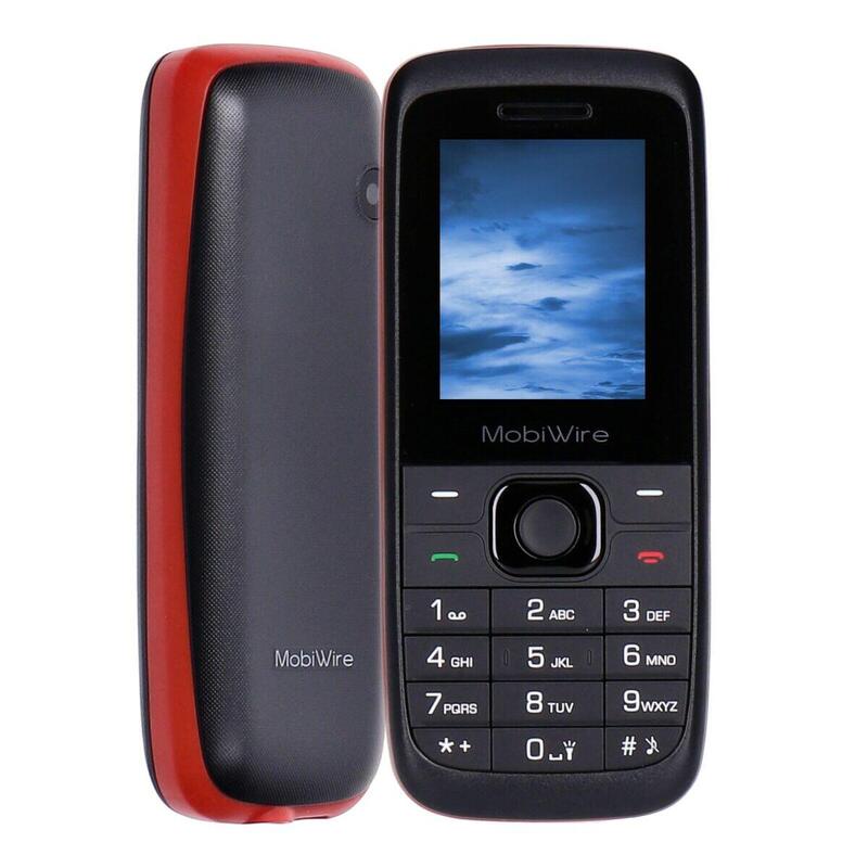 Mobiwire Telefono Cellulare Nakai 1.8" Nero