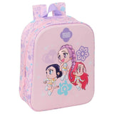 Mochila 3d Chibi Kpop Demon Hunters 27cm