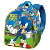 Mochila 3d Easy Sonic The Hedgehog 30cm