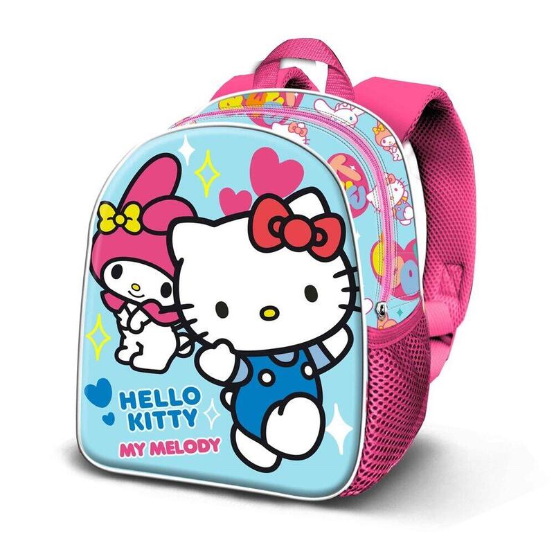 Mochila 3d Friendship Hello Kitty 31cm