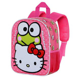 Mochila 3d Funny Hello Kitty 31cm
