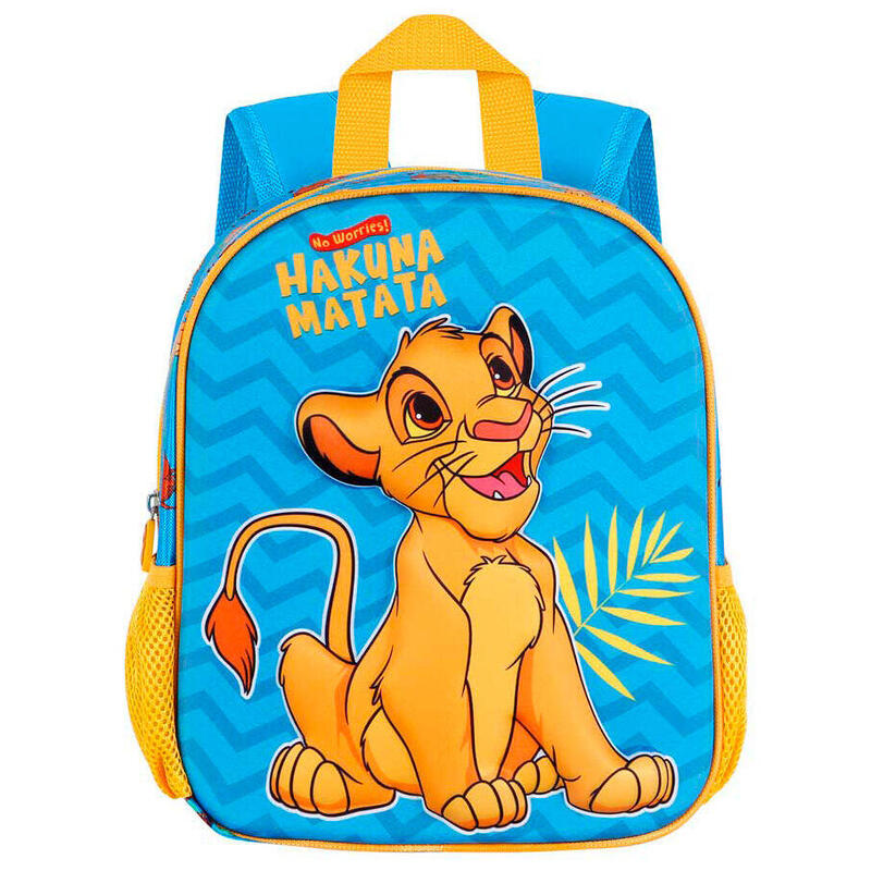 Mochila 3d Hakuna El Rey Leon Disney 31cm