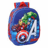 Mochila 3d Los Vengadores Avengers Marvel 33cm