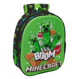 Mochila 3d Minecraft 33cm