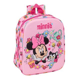 Mochila 3d Minnie Disney 27cm