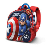 Mochila 3d Patriot Capitan America Marvel 31cm