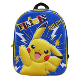 Mochila 3d Pikachu Pokemon 30cm