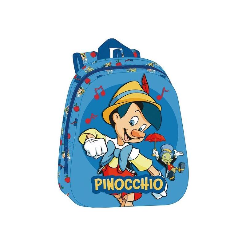 Mochila 3d Pinocchio