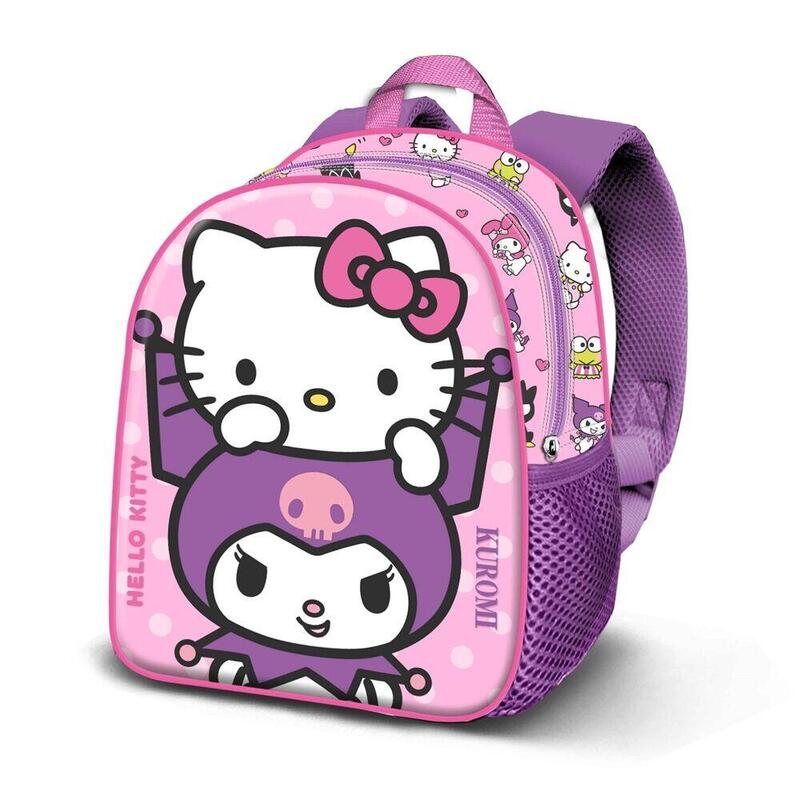 Mochila 3d Playful Hello Kitty 31cm