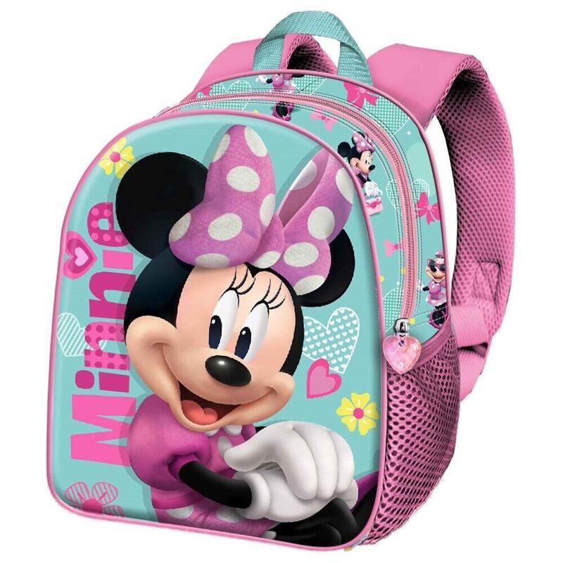Mochila 3d Pose Minnie Disney 30cm