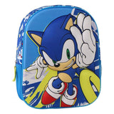 Mochila 3d Sonic The Hedgehog 30cm