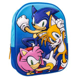 Mochila 3d Sonic The Hedgehog 31cm