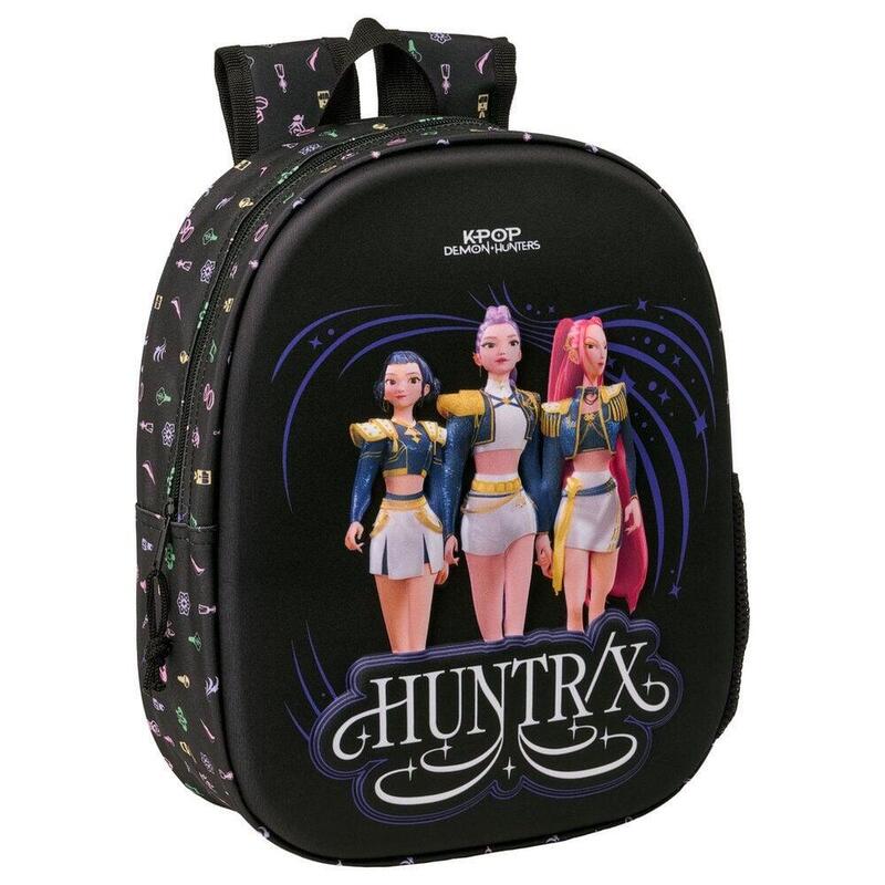 Mochila 3d Sound Kpop Demon Hunters 33cm