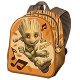 Mochila 3d Soundtrack I Am Groot Marvel 31cm