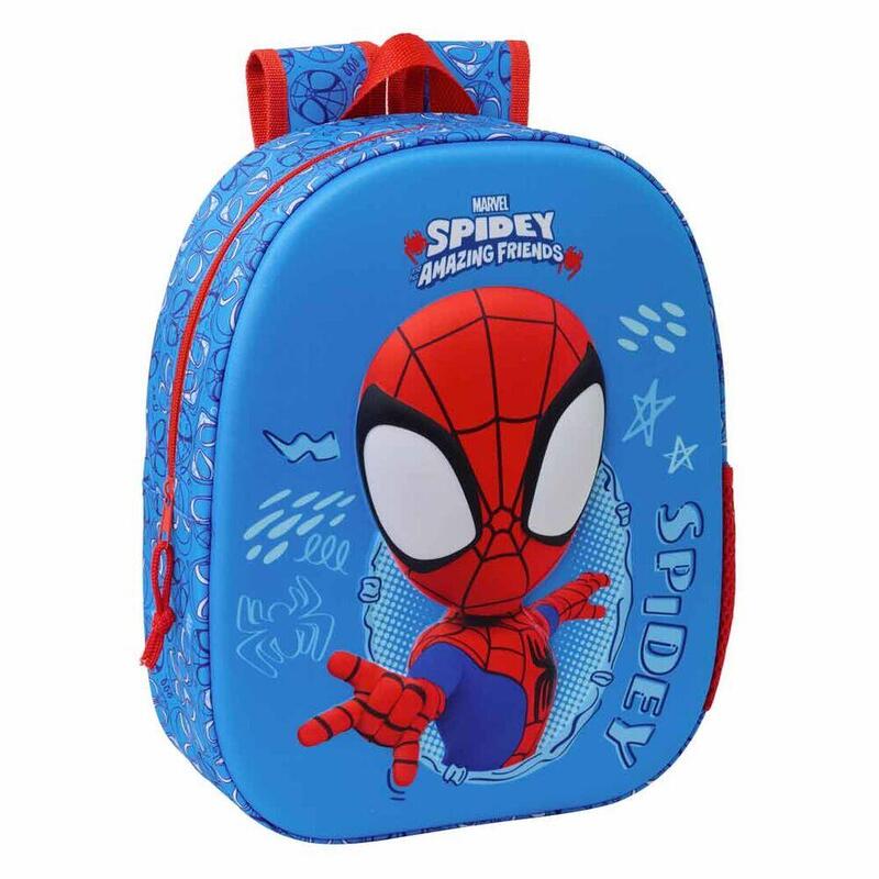 Mochila 3d Spidey Marvel 33cm