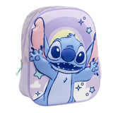 Mochila 3d Stitch Disney 31cm
