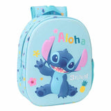 Mochila 3d Stitch Disney 33cm