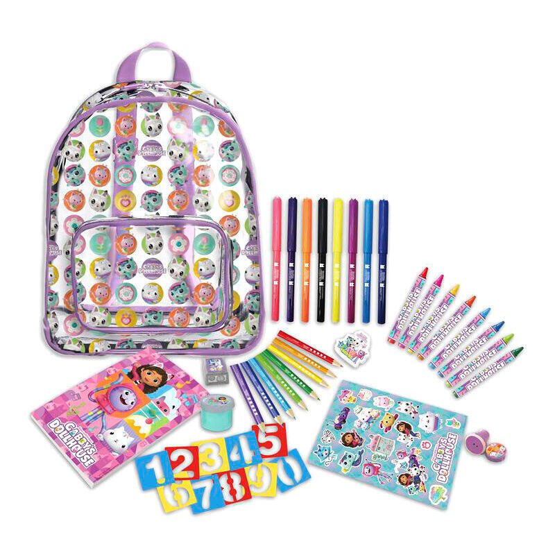 Mochila Actividades La Casa De Muñecas De Gabby 42pzs