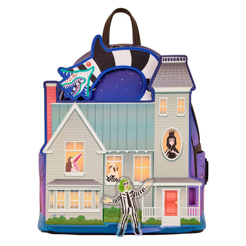 Mochila Beetlejuice Loungefly 26cm