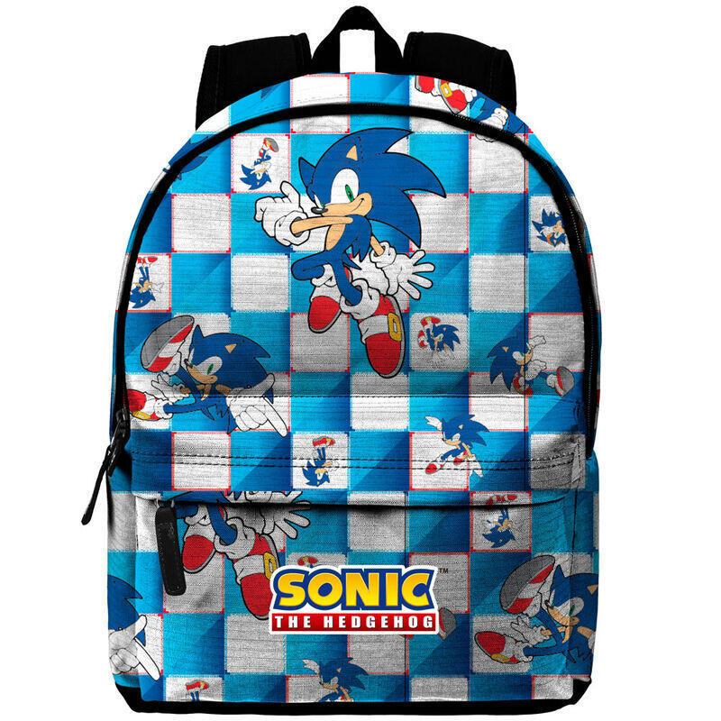 Mochila Blue Lay Sonic The Hedgehog 41cm