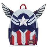 Mochila Cosplay Capitan America Marvel Loungefly 26cm