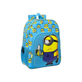 Mochila De 33 Cm Adapt.Carro Minions "Minionstatic"