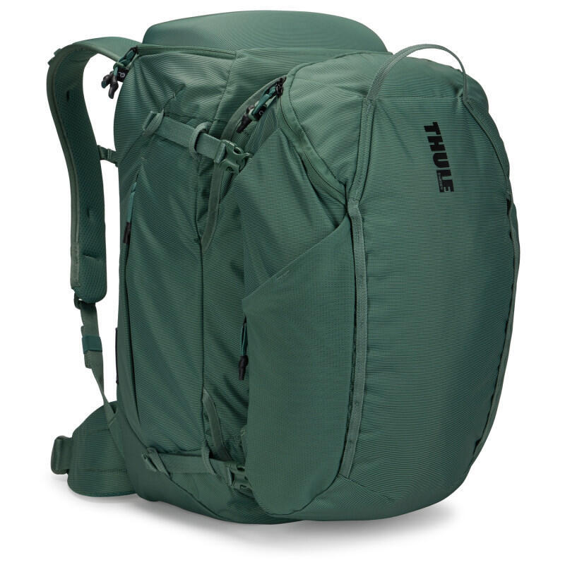 Mochila De Viaje Thule Landmark De 60 Litros - Verde Brumífero