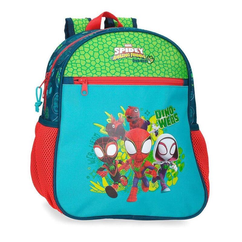 Mochila Dino-Webs Spiderman Marvel 33cm Adaptable
