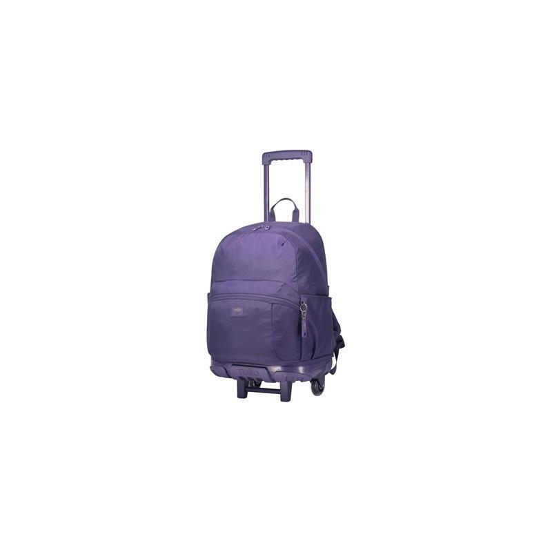 Mochila Escolar Con Ruedas Color Morado - Trik  Totto Ma03tki003-23100-M4r