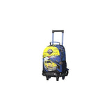 Mochila Escolar Con Ruedas Mediana De Carreras De Coches Totto Mj03vlc005-2310-6j7m