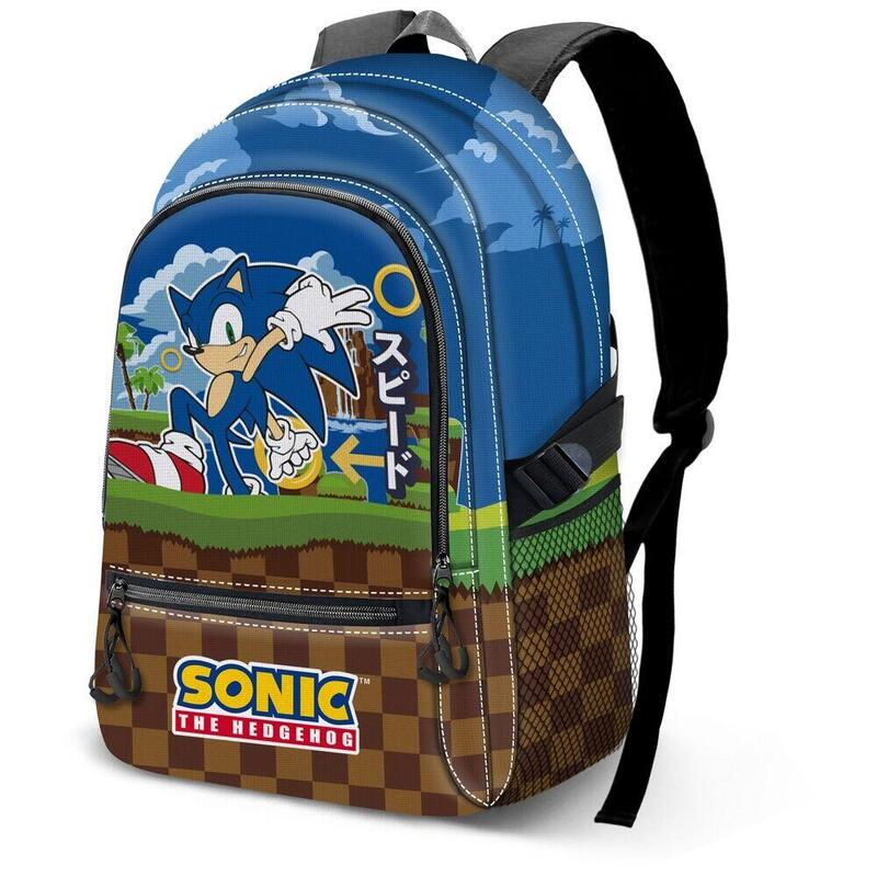 Mochila Greenhill Sonic The Hedgehog 44cm Adaptable