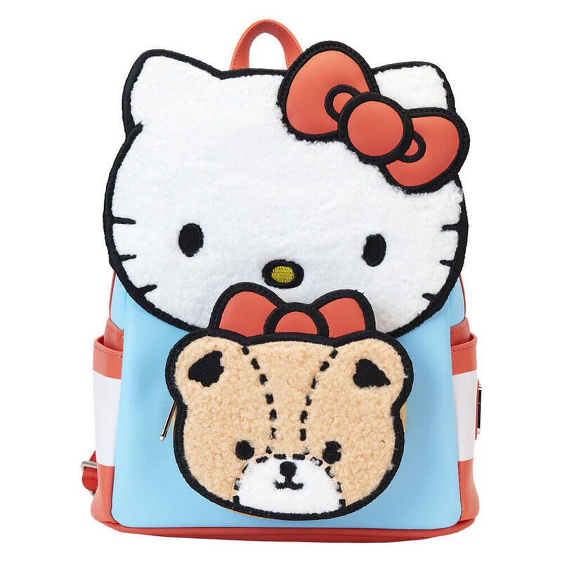 Mochila Hello Kitty And Bear Hello Kitty Loungefly 26cm