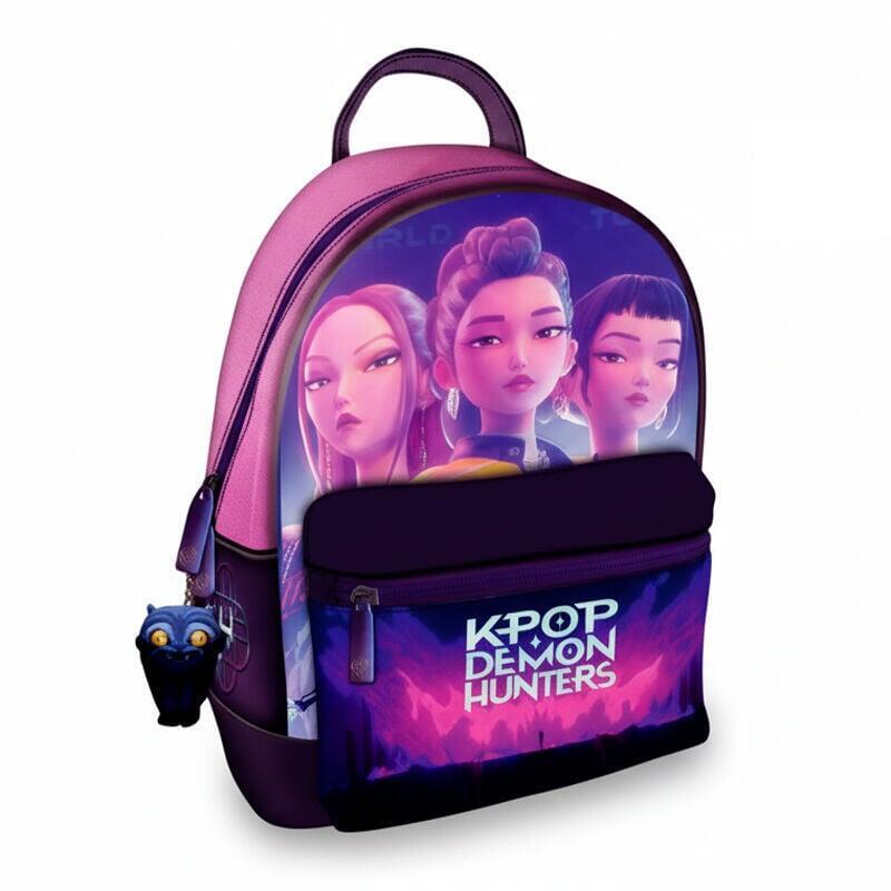 Mochila Kpop Demon Hunters 28cm