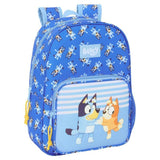 Mochila Lets Play Bluey 34cm Adaptable